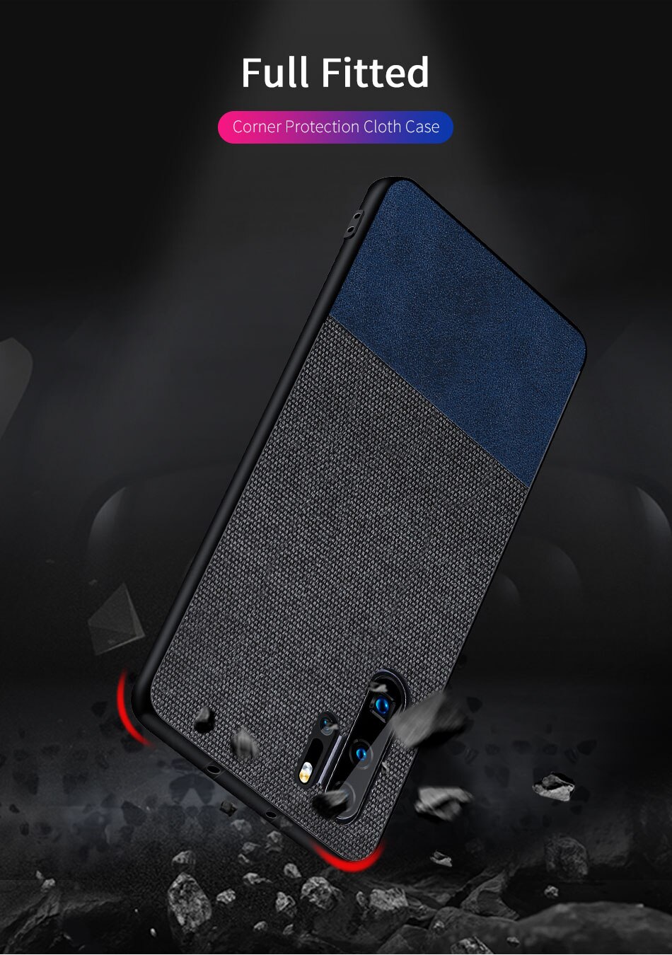 Multicolor Design Cloth Phone Case for Huawei