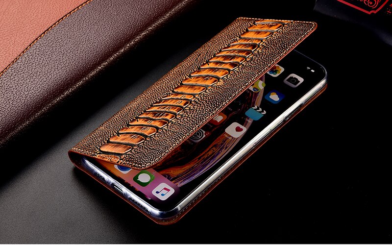 Genuine Leather Case for Xiaomi Poco