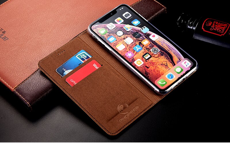 Genuine Leather Case for Xiaomi Poco