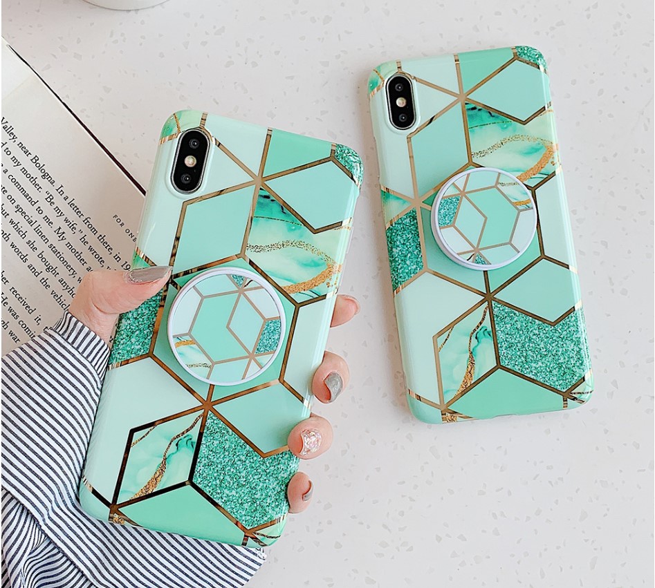 Geometric Print Case for Huawei
