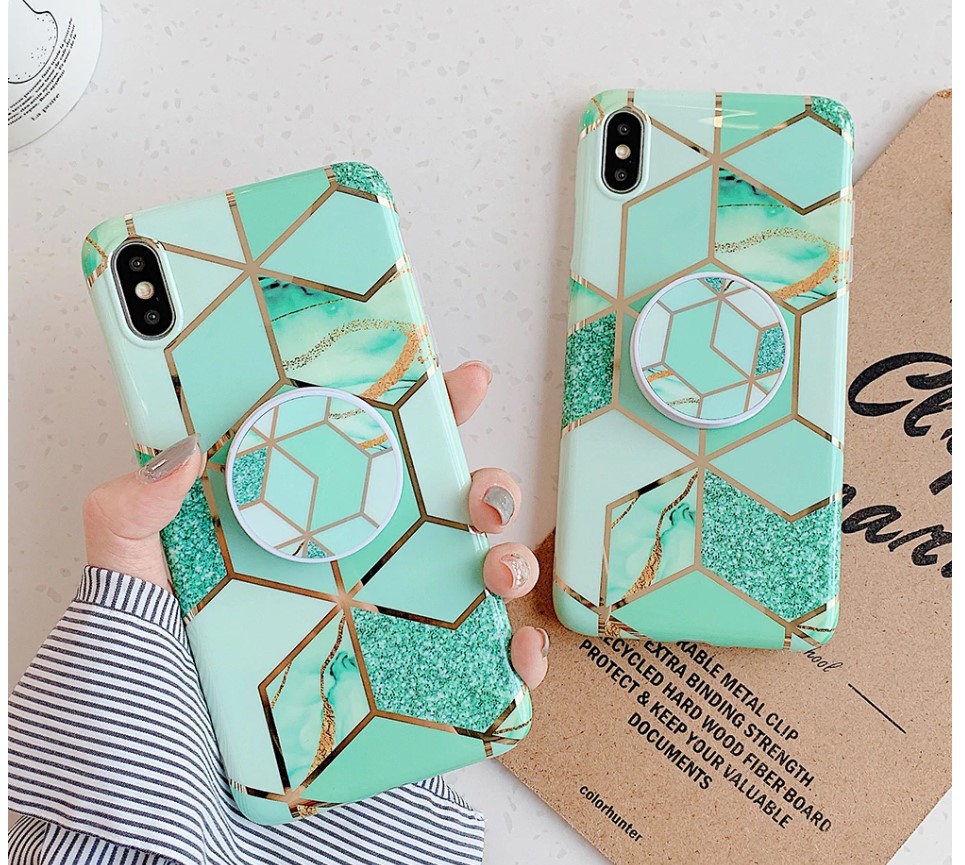 Geometric Print Case for Huawei