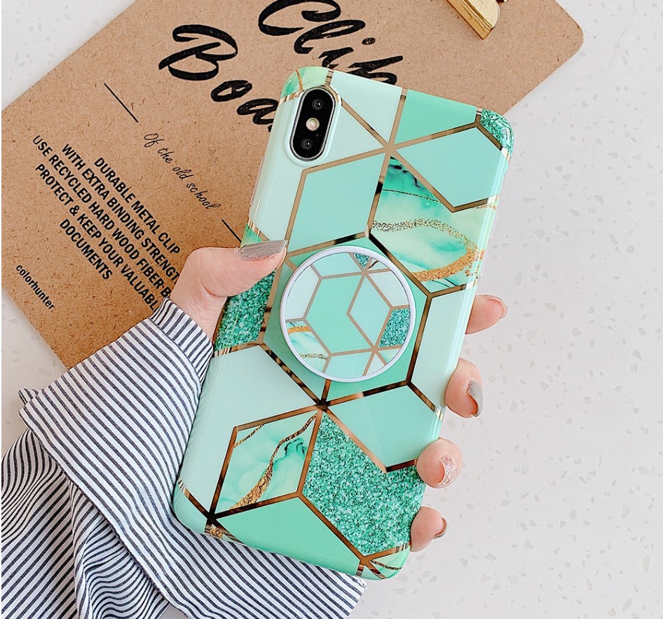 Geometric Print Case for Huawei
