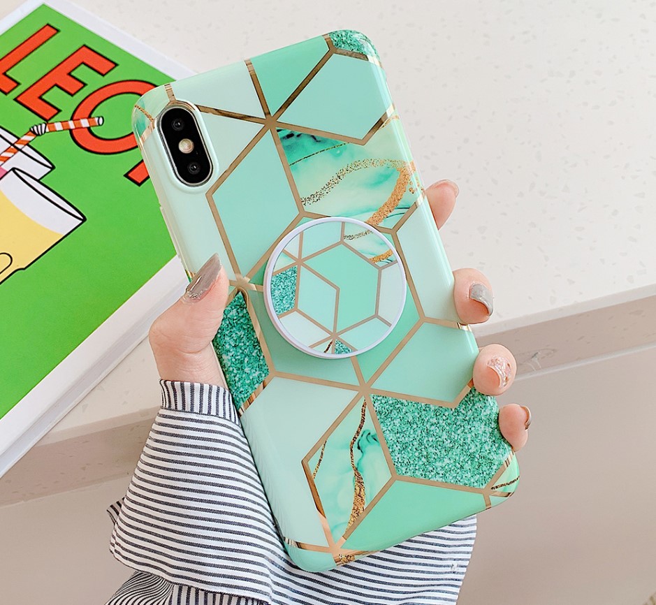 Geometric Print Case for Huawei
