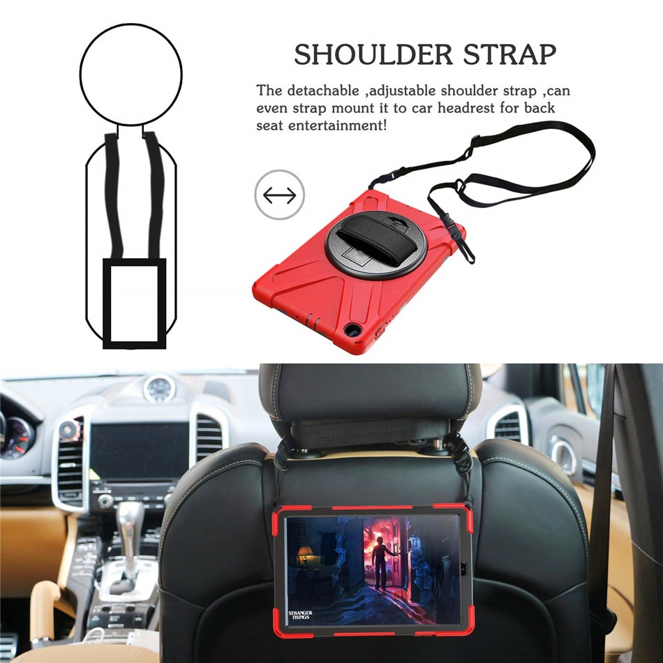 Heavy Duty Rugged Shockproof Case for Samsung Tab