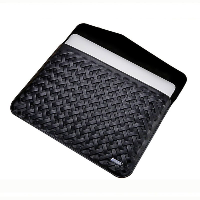 Stylish Shimmering Durable Leather Laptop Case