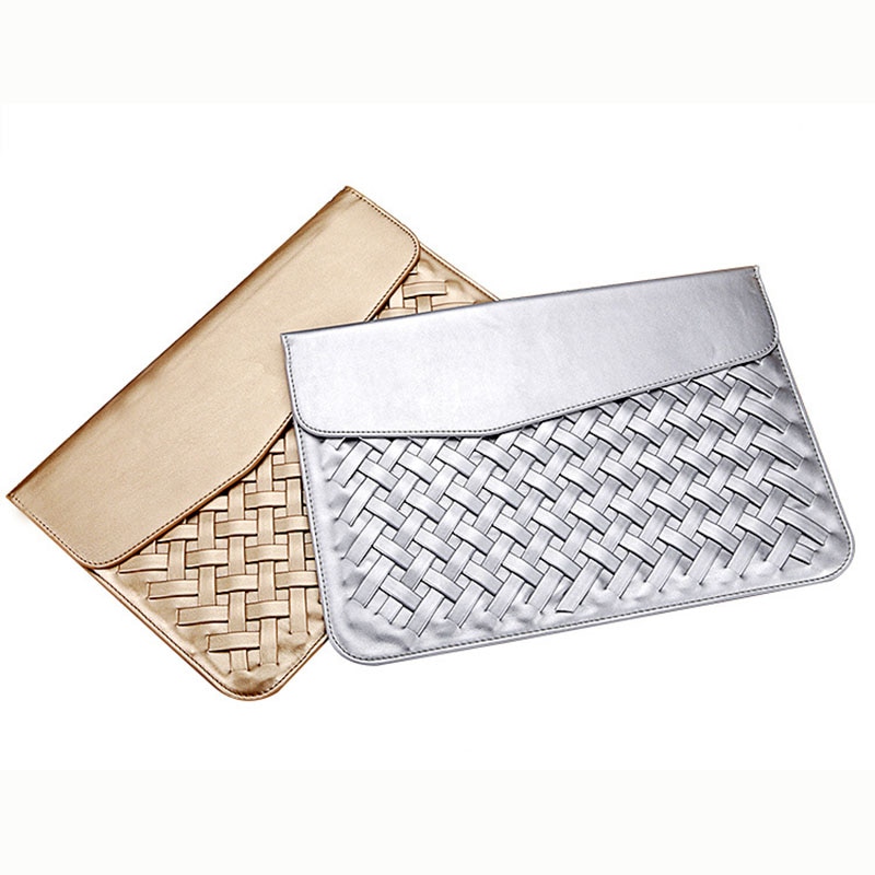 Stylish Shimmering Durable Leather Laptop Case