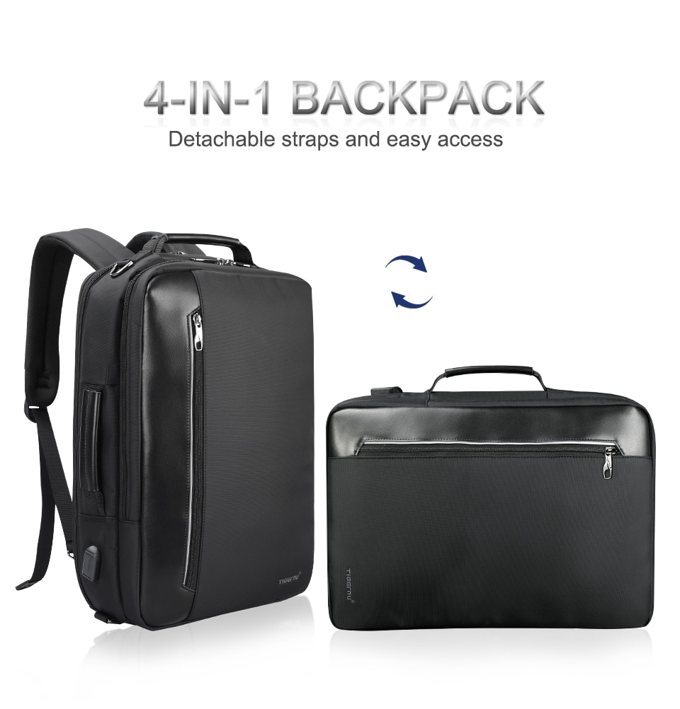 Unisex Simple Large Laptop Backpack