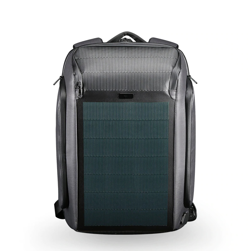 Unisex Laptop Backpack with Solar Panel