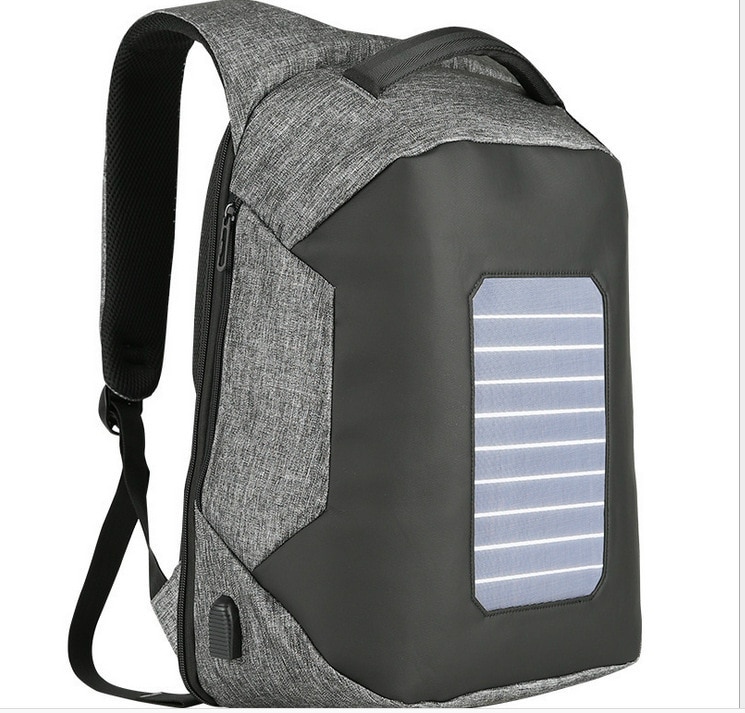 Unisex Stylish Solar Laptop Backpack