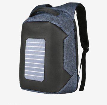 Unisex Stylish Solar Laptop Backpack