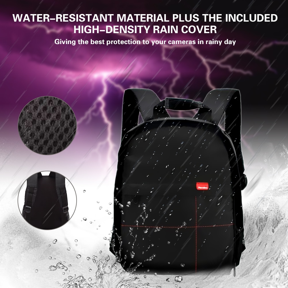 Multi-Functional Waterproof Camera Backpack