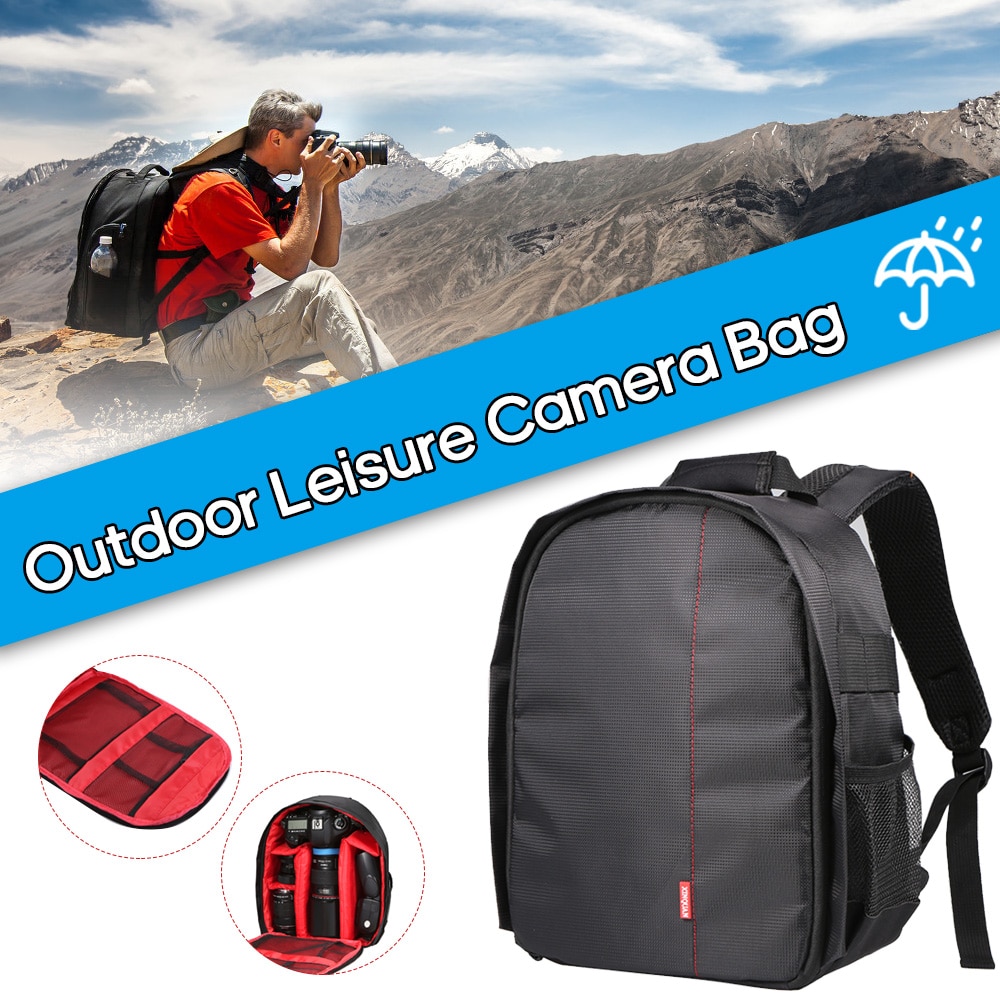 Multi-Functional Waterproof Camera Backpack