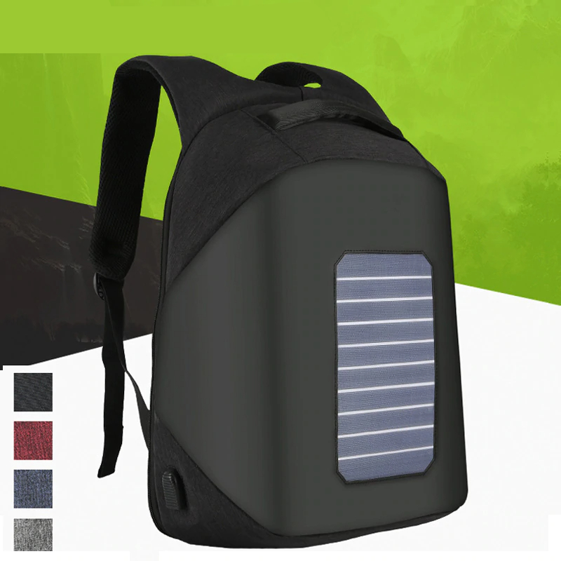 Unisex 10W Solar Laptop Backpack