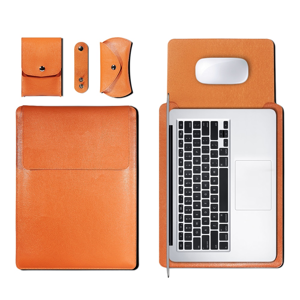 PU Leather Bag Case for Macbook