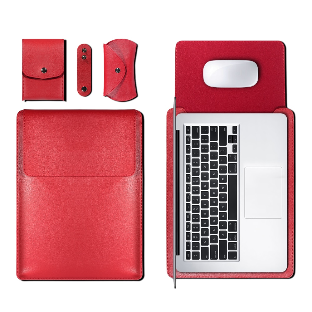 PU Leather Bag Case for Macbook