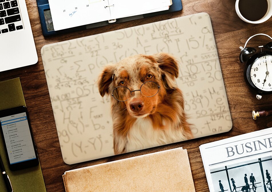 Puppies Printed Macbook Case