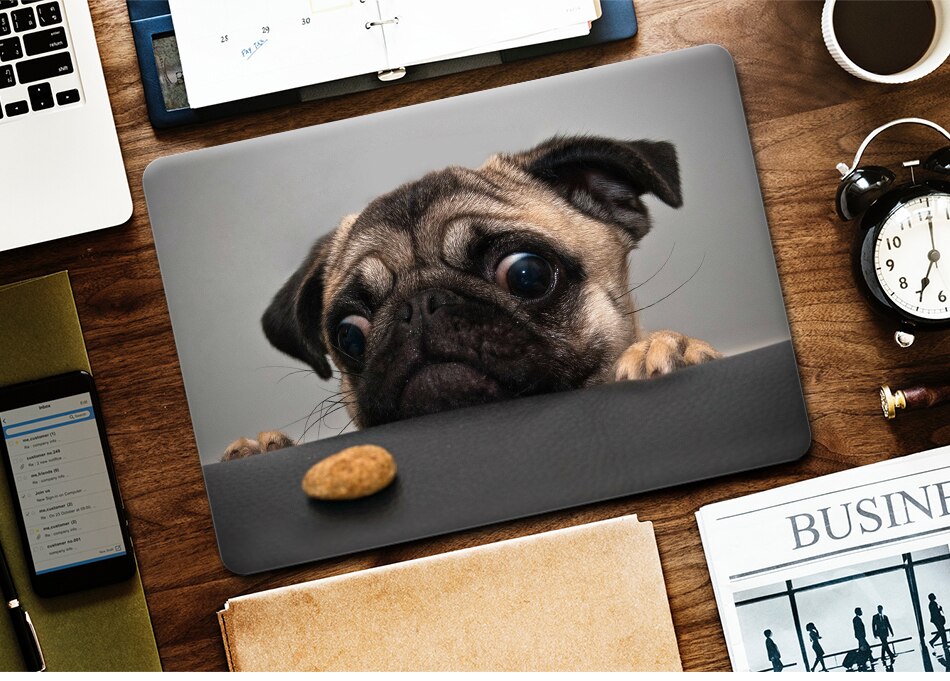 Puppies Printed Macbook Case