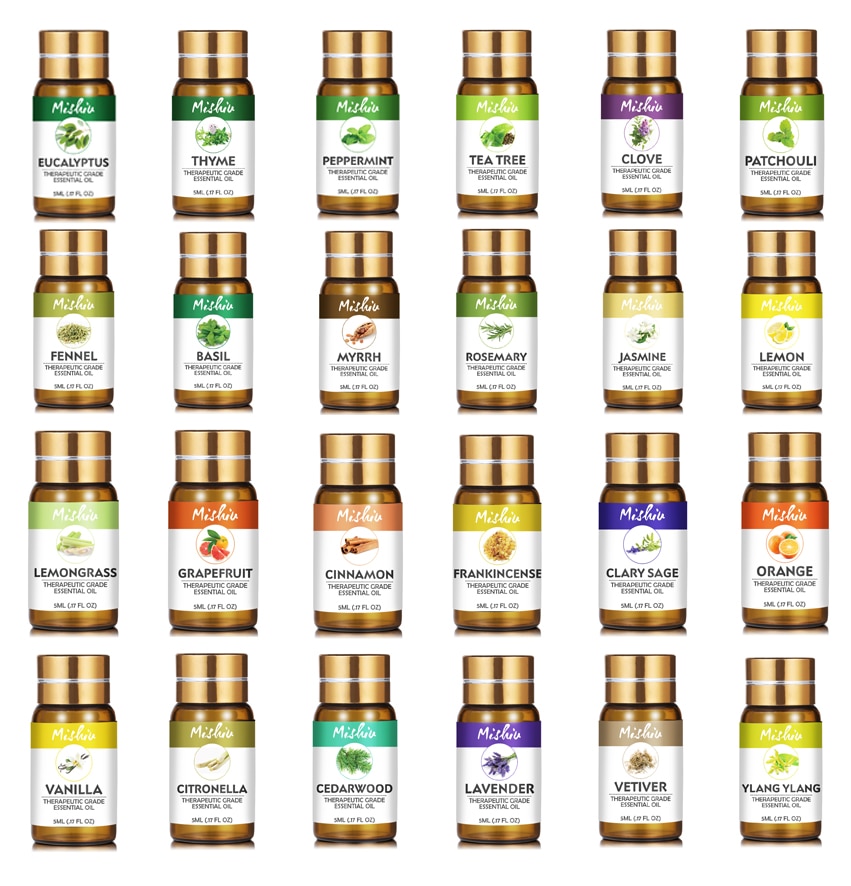 Natural Essential Oil for Aromatherapy