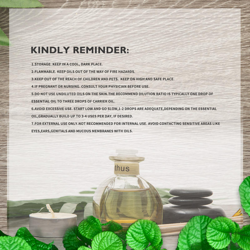 Natural Essential Oil for Aromatherapy