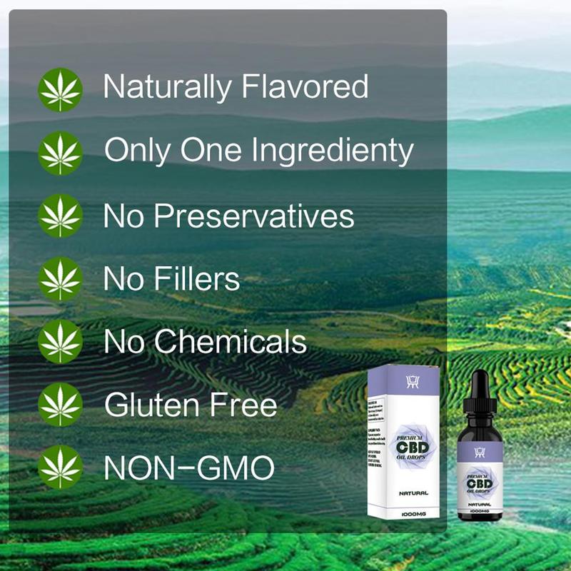 Organic Hemp Seeds Extract Pain Relief Anti Anxiety Body Oil