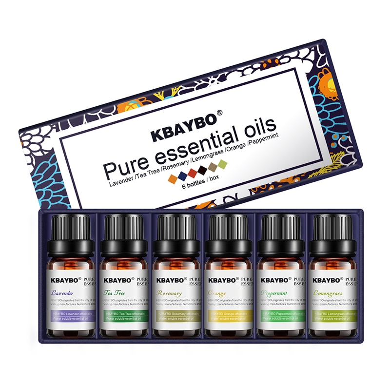 Natural Aromatherapy Essential Oils Set