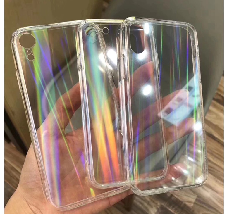 Holographic Transparent Case for iPhone