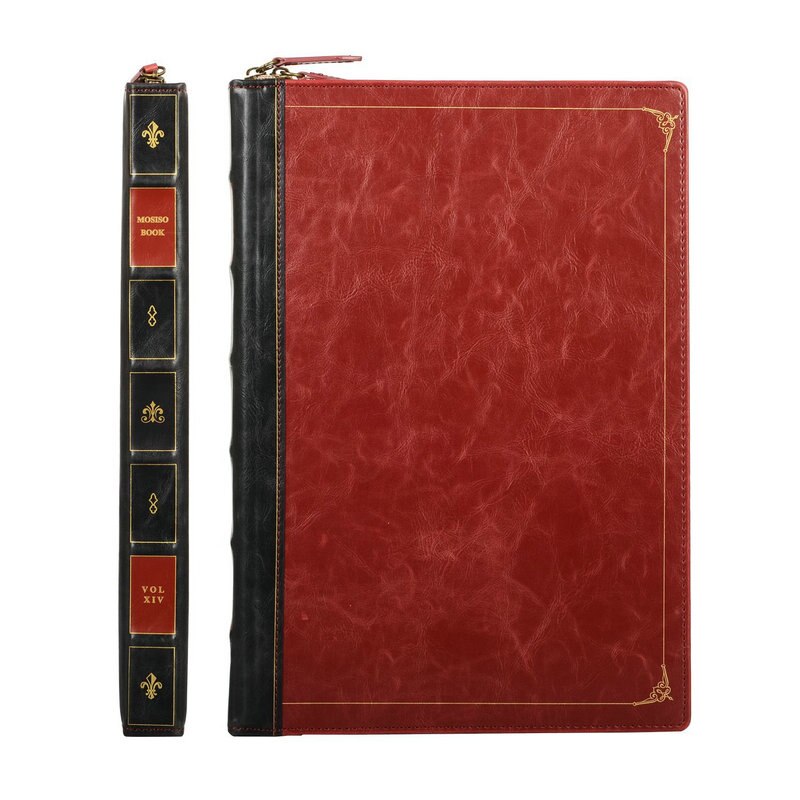 Vintage Book Style Macbook PU Case
