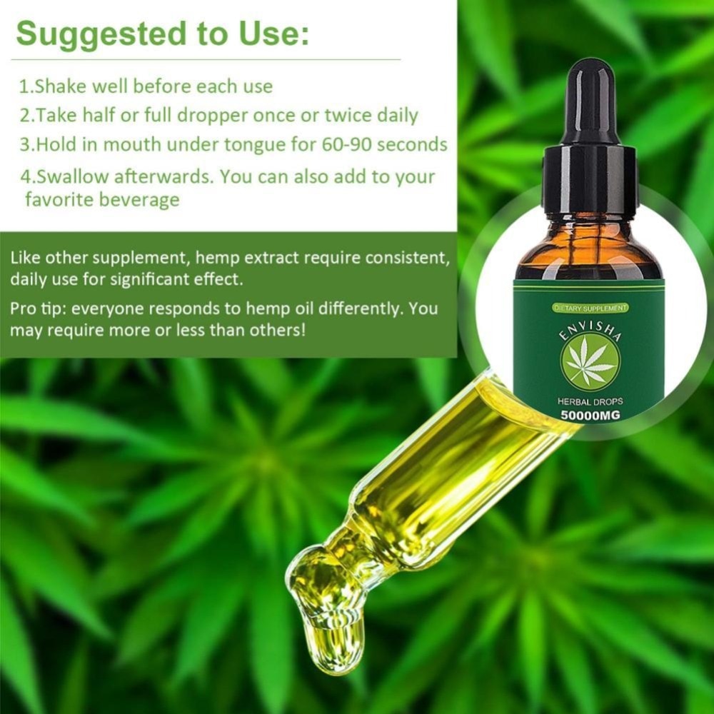 50000mg CBD Oil for Pain Relief / Anxiety