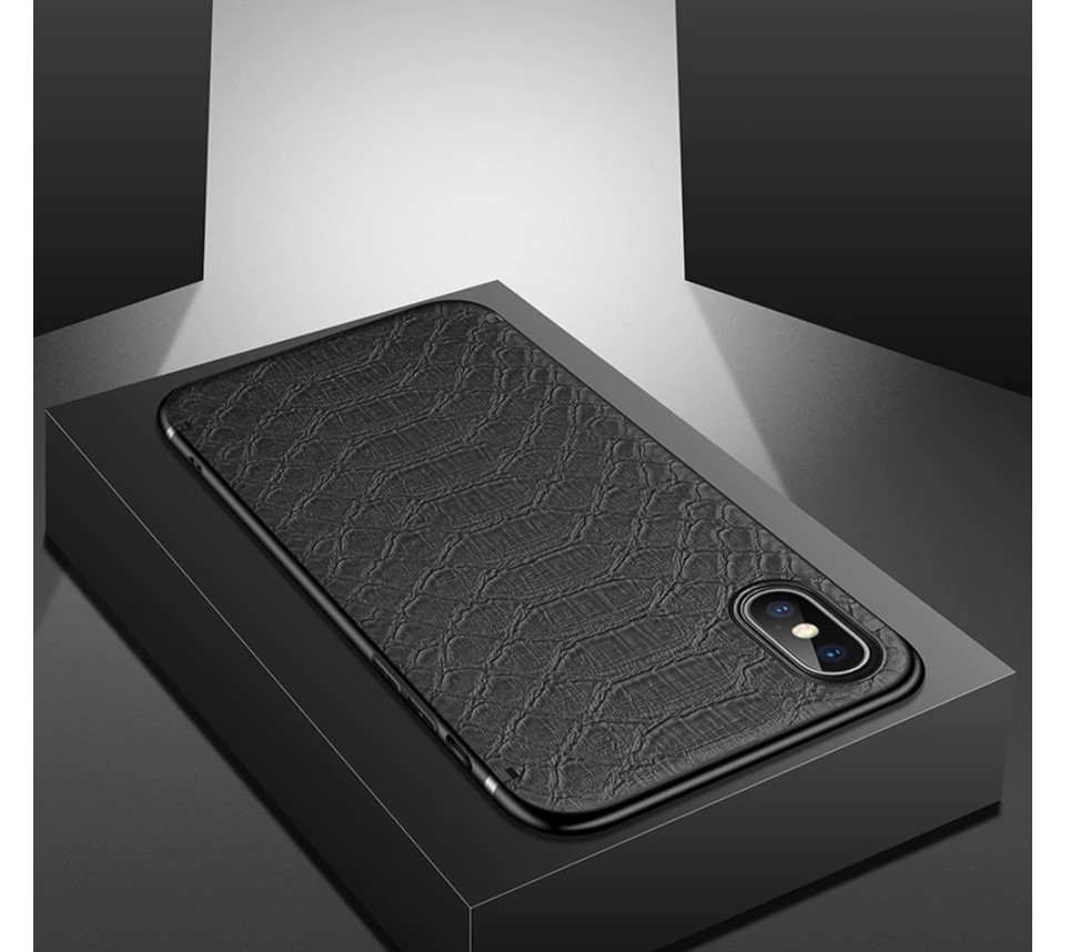 Crocodile Leather Style Case for iPhone