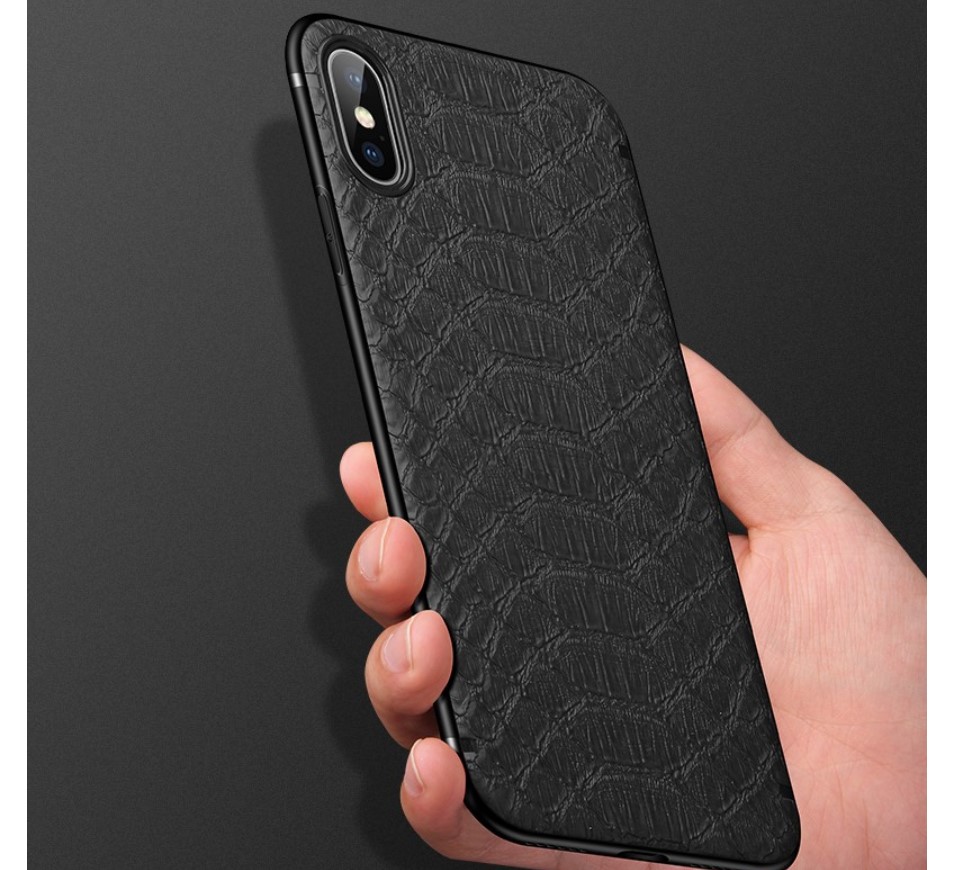 Crocodile Leather Style Case for iPhone