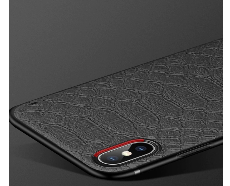 Crocodile Leather Style Case for iPhone